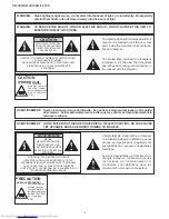 Предварительный просмотр 6 страницы Sharp XG-F210X Service Manual