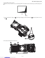 Предварительный просмотр 31 страницы Sharp XG-F210X Service Manual