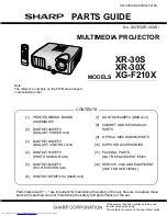 Предварительный просмотр 113 страницы Sharp XG-F210X Service Manual