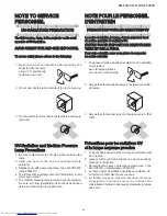 Preview for 5 page of Sharp XG-F260X Service Manual