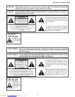 Preview for 7 page of Sharp XG-F260X Service Manual