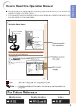 Предварительный просмотр 7 страницы Sharp XG-F315X Operation Manual