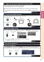 Предварительный просмотр 21 страницы Sharp XG-F315X Operation Manual