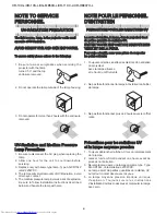 Предварительный просмотр 4 страницы Sharp XG-MB50X-L - Notevision XGA DLP Projector Service Manual