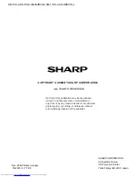 Предварительный просмотр 122 страницы Sharp XG-MB50X-L - Notevision XGA DLP Projector Service Manual