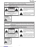 Предварительный просмотр 7 страницы Sharp XG-MB55X Service Manual