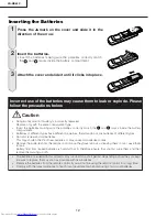 Предварительный просмотр 12 страницы Sharp XG-MB65X Service Manual