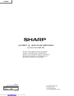 Предварительный просмотр 28 страницы Sharp XG-MB65X Service Manual