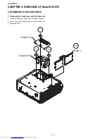 Предварительный просмотр 16 страницы Sharp XG-MB67X Service Manual