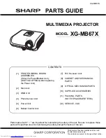 Предварительный просмотр 101 страницы Sharp XG-MB67X Service Manual