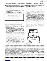 Предварительный просмотр 5 страницы Sharp XG-MB70X Service Manual