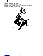 Предварительный просмотр 20 страницы Sharp XG-MB70X Service Manual