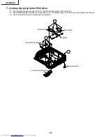 Предварительный просмотр 60 страницы Sharp XG-MB70X Service Manual