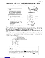 Предварительный просмотр 61 страницы Sharp XG-MB70X Service Manual