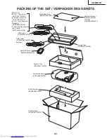 Предварительный просмотр 121 страницы Sharp XG-MB70X Service Manual