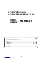 Предварительный просмотр 122 страницы Sharp XG-MB70X Service Manual