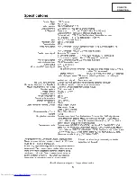 Предварительный просмотр 5 страницы Sharp XG-NV1E Service Manual