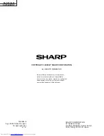 Предварительный просмотр 65 страницы Sharp XG-NV1E Service Manual