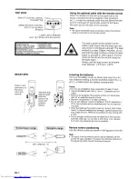 Предварительный просмотр 10 страницы Sharp XG-NV2E Operation Manual