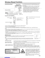 Предварительный просмотр 11 страницы Sharp XG-NV2E Operation Manual