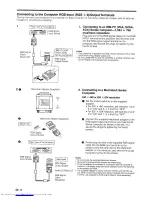 Предварительный просмотр 18 страницы Sharp XG-NV2E Operation Manual