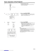 Предварительный просмотр 23 страницы Sharp XG-NV2E Operation Manual