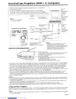 Предварительный просмотр 51 страницы Sharp XG-NV2E Operation Manual