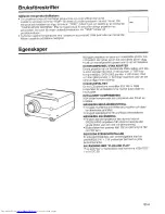 Предварительный просмотр 109 страницы Sharp XG-NV2E Operation Manual