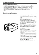 Preview for 5 page of Sharp XG-NV2SB Operation Manual