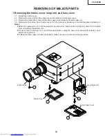 Предварительный просмотр 13 страницы Sharp XG-NV2SB Service Manual