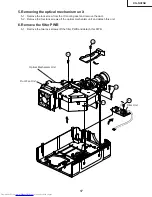 Предварительный просмотр 17 страницы Sharp XG-NV2SB Service Manual