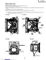 Предварительный просмотр 23 страницы Sharp XG-NV2SB Service Manual