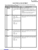 Предварительный просмотр 25 страницы Sharp XG-NV2SB Service Manual