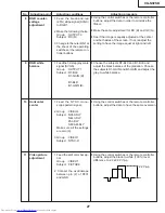 Предварительный просмотр 27 страницы Sharp XG-NV2SB Service Manual