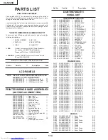 Предварительный просмотр 114 страницы Sharp XG-NV2SB Service Manual