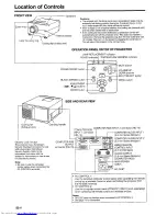 Preview for 8 page of Sharp XG-NV3XE Operation Manual