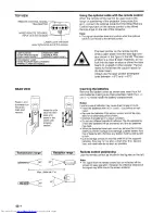 Preview for 10 page of Sharp XG-NV3XE Operation Manual