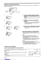 Preview for 16 page of Sharp XG-NV3XE Operation Manual