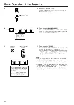 Предварительный просмотр 21 страницы Sharp XG-NV3XU Operation Operation Manual