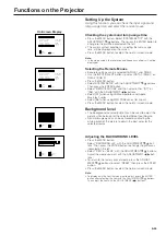 Предварительный просмотр 26 страницы Sharp XG-NV3XU Operation Operation Manual