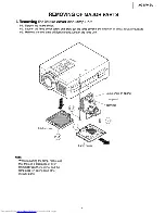 Предварительный просмотр 13 страницы Sharp XG-NV4SU Service Manual