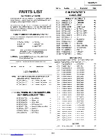 Предварительный просмотр 79 страницы Sharp XG-NV4SU Service Manual