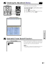 Предварительный просмотр 39 страницы Sharp XG-NV51XE Operation Manual