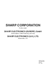 Предварительный просмотр 55 страницы Sharp XG-NV51XE Operation Manual