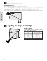 Предварительный просмотр 14 страницы Sharp XG-NV5XB Operation Manual