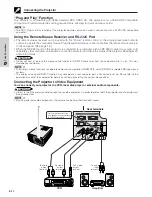 Предварительный просмотр 18 страницы Sharp XG-NV5XB Operation Manual