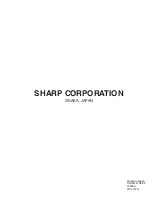 Предварительный просмотр 54 страницы Sharp XG-NV5XB Operation Manual