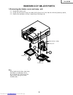 Предварительный просмотр 13 страницы Sharp XG-NV5XB Service Manual