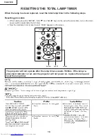 Предварительный просмотр 18 страницы Sharp XG-NV5XB Service Manual