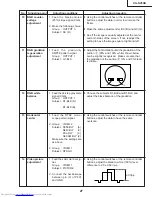 Предварительный просмотр 27 страницы Sharp XG-NV5XB Service Manual